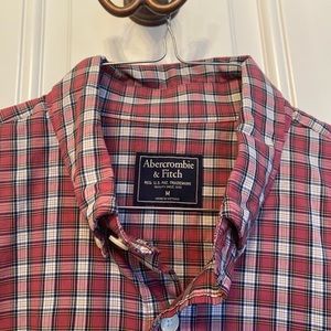 Men’s Abercrombie & Fitch Long Sleeved Dress Shirt